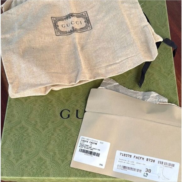 Gucci Black Heeled Boots with  Accents - Picture 14 of 15